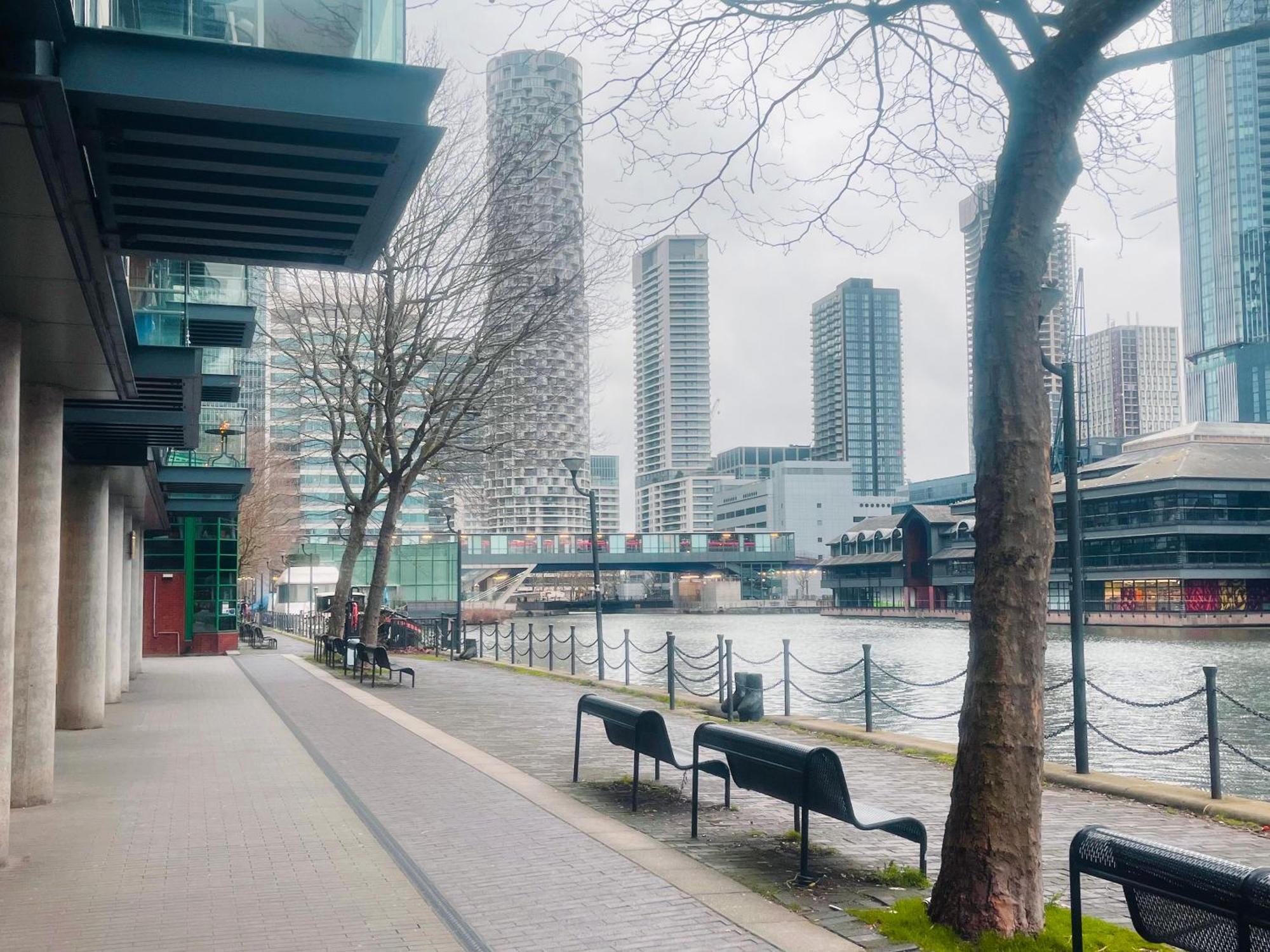 Modern 2Bed 2Bath Apartment Canary Wharf - Upto 5 Person London Exterior foto
